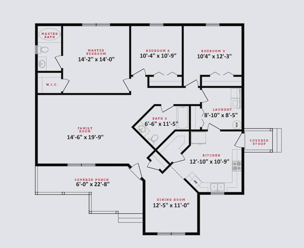 Dover Floor Plan Tomorrow's Homes