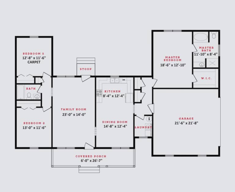Winslow Floor Plan Tomorrow's Homes