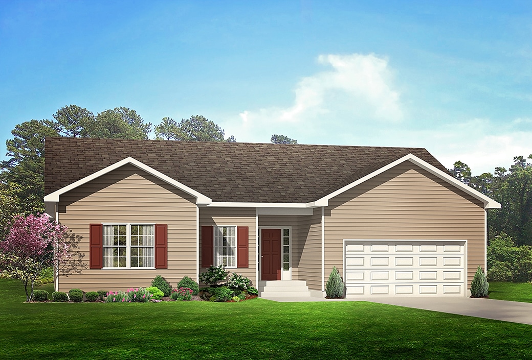 Caroline Floor Plan 3 Bed 2 Bath Tomorrow s Homes