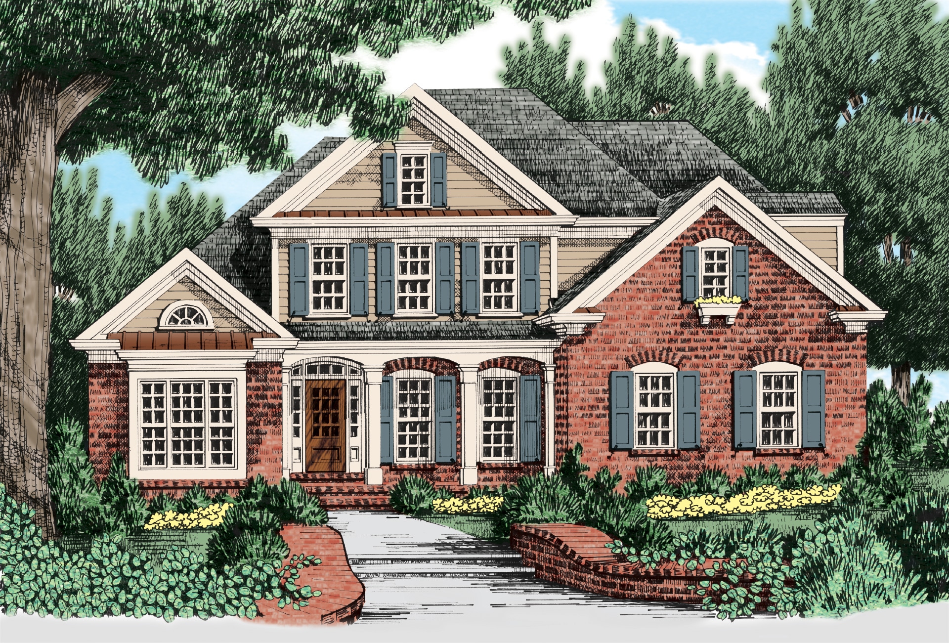 Defoors Mill Floor Plan 4 Bed 3 Bath Tomorrow s Homes