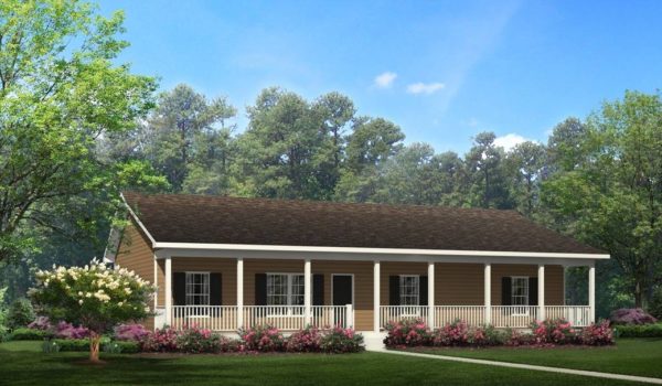 The Colby 2 House Plan Front Elevation Rendering